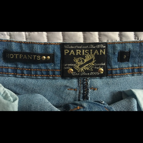 Parisian Denim Hot Pants size 3 - Picture 3 of 3